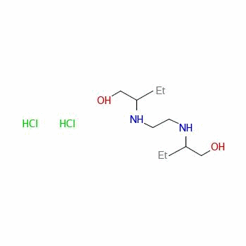 2,2’-(Ethylenediimino)dibutanol dihydrochloride Structure,53704-10-2Structure