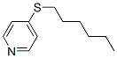 Pyridine,4-(hexylthio)-(9ci) Structure,53708-26-2Structure