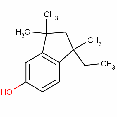 1-Ethyl-1,3,3-trimethylindan-5-ol Structure,53718-30-2Structure