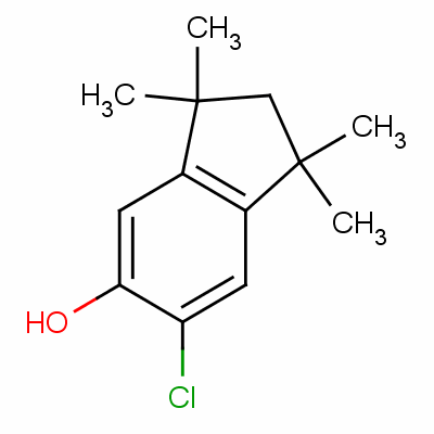 6-Chloro-1,1,3,3-tetramethylindan-5-ol Structure,53718-35-7Structure