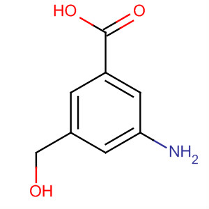 3-Amino-5-(hydroxymethyl)benzoic acid Structure,53732-10-8Structure