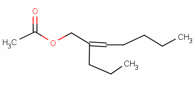 2-Propyl-2-heptenyl acetate Structure,53735-50-5Structure