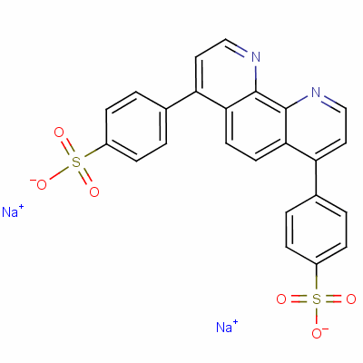 4,7-Bis(4-sulfophenyl)-1,10-phenanthroline disodium salt Structure,53744-42-6Structure