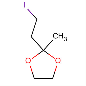 2-(2-Iodoethyl)-2-methyl-1,3-dioxolane Structure,53750-51-9Structure