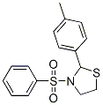 Thiazolidine, 2-(4-methylphenyl)-3-(phenylsulfonyl)- (9ci) Structure,537677-92-2Structure