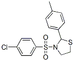 Thiazolidine, 3-[(4-chlorophenyl)sulfonyl]-2-(4-methylphenyl)- (9ci) Structure,537677-97-7Structure