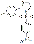 Thiazolidine, 2-(4-methylphenyl)-3-[(4-nitrophenyl)sulfonyl]- (9ci) Structure,537678-01-6Structure