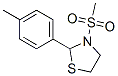 Thiazolidine, 2-(4-methylphenyl)-3-(methylsulfonyl)- (9ci) Structure,537678-29-8Structure