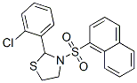 Thiazolidine, 2-(2-chlorophenyl)-3-(1-naphthalenylsulfonyl)- (9ci) Structure,537678-30-1Structure