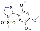 Thiazolidine, 3-(methylsulfonyl)-2-(2,4,5-trimethoxyphenyl)- (9ci) Structure,537678-36-7Structure