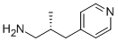4-Pyridinepropanamine,beta-methyl-,(betar)-(9ci) Structure,537705-83-2Structure