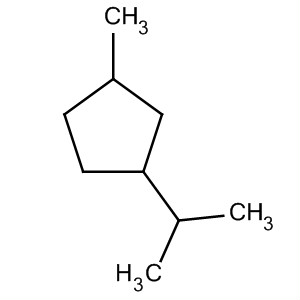 1-Methyl-3-isopropylcyclopentane Structure,53771-88-3Structure