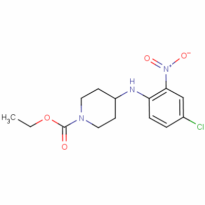 Ethyl 4-[(4-chloro-2-nitrophenyl)amino]piperidine-1-carboxylate Structure,53786-44-0Structure