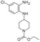 Ethyl4-((2-amino-4-chlorophenyl)amino)piperidine-1-carboxylate Structure,53786-45-1Structure