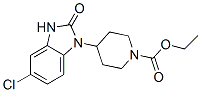 Ethyl 4-(5-chloro-23-dihydro-2-oxo-1h-benzimidazol-1-yl)piperidine-1-carboxylate Structure,53786-46-2Structure