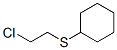 2-Chloroethyl cyclohexyl sulphide Structure,53787-05-6Structure