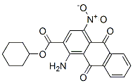 Cyclohexyl1-amino-4-nitroanthraquinone-2-carboxylate Structure,53814-79-2Structure