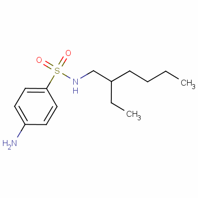 4-Amino-n-(2-ethylhexyl)benzenesulphonamide Structure,53817-09-7Structure