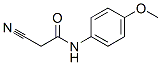 2-Cyano-n-(4-methoxyphenyl)acetamide Structure,5382-38-7Structure