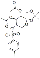 3,4-Di-o-acetyl-1,2-o-isopropylidene-5-o-tosyl-alpha-l-sorbopyranse Structure,53821-66-2Structure