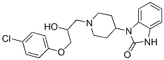 1-[1-[3-(4-Chlorophenoxy)-2-hydroxypropyl ]-4-piperidyl ]-1,3-dihydro-2h-benzimidazol-2-one Structure,53828-36-7Structure