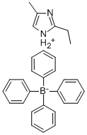 2-Ethyl-4-methylimidazlium tetraphenyl borate Structure,53831-70-2Structure