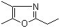 2-乙基-4,5-二甲基惡唑結構式_53833-30-0結構式