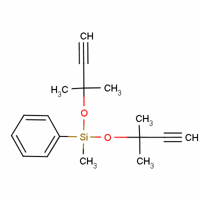 Bis[(1,1-dimethylallyl)oxy]methylphenylsilane Structure,53864-01-0Structure