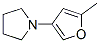 Pyrrolidine, 1-(5-methyl-3-furanyl)- (9ci) Structure,539021-20-0Structure