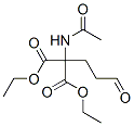 (Acetylamino)(3-oxopropyl)malonic acid diethyl esterStructure,53908-65-9Structure (Acetylamino)(3-oxopropyl)malonic acid diethyl ester Structure,53908-65-9Structure