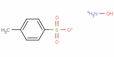 Hydroxyammonium 4-methylbenzenesulphonate Structure,53933-48-5Structure