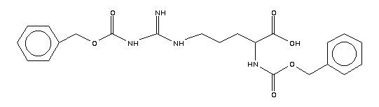 Nalpha,nomega-dicarbobenzoxy-l-arginine Structure,53934-75-1Structure