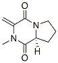 Pyrrolo[1,2-a]pyrazine-1,4-dione, hexahydro-2-methyl-3-methylene-, (8as)- (9ci) Structure,53941-96-1Structure