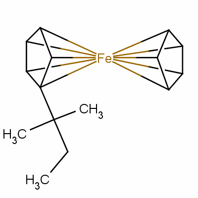 叔戊基二茂鐵結(jié)構(gòu)式_53954-86-2結(jié)構(gòu)式