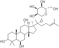 人參皂苷 F1結(jié)構(gòu)式_53963-43-2結(jié)構(gòu)式