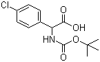 N-boc-(4-chlorophenyl)glycine Structure,53994-85-7Structure