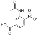 4-Nitro-3-acetylaminobenzoic acid Structure,54002-27-6Structure