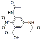 3,5-Bis(acetylamino)-2-nitro-benzoic acid Structure,54002-29-8Structure