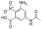 5-(Acetylamino)-3-amino-2-nitro-benzoic acid Structure,54002-31-2Structure