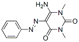 6-Amino-1,3-dimethyl-5-phenylazouracil Structure,54014-80-1Structure