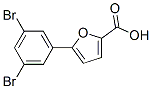 5-(3,5-Dibromophenyl)-furan-2-carboxylic acid Structure,54023-00-6Structure