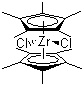 Bis(pentamethylcyclopentadienyl)zirconium(Ⅳ)dichloride Structure,54039-38-2Structure