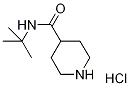 N-(tert-butyl)-4-piperidinecarboxamide hydrochloride Structure,540494-01-7Structure