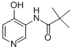 N-(4-hydroxypyridin-3-yl)-2,2-dimethylpropionamide Structure,540497-47-0Structure