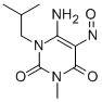 6-Amino-1-isobutyl-3-methyl-5-nitrosouracil Structure,54052-67-4Structure