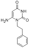 6-Amino-1-(2-phenylethyl)pyrimidine-2,4(1h,3h)-dione Structure,54052-76-5Structure