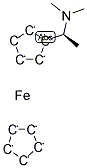 (S)-(-)-N,N-二甲基-1-二茂鐵乙胺結(jié)構(gòu)式_54053-42-8結(jié)構(gòu)式