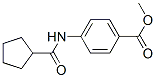 Benzoic acid,4-[(cyclopentylcarbonyl)amino]-,methyl ester (9ci) Structure,540531-66-6Structure