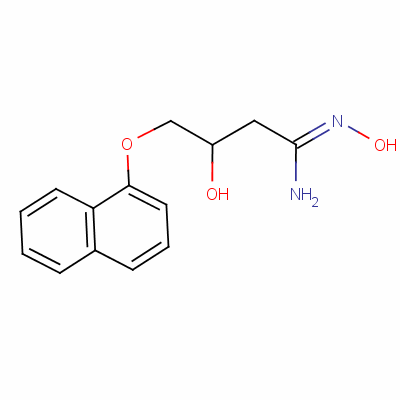 N,3-dihydroxy-4-(naphthalen-1-yloxy)butanamidine Structure,54063-51-3Structure