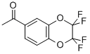 6-Acetyl-2,2,3,3-tetrafluorobenzo-1,4-dioxane Structure,540738-37-2Structure